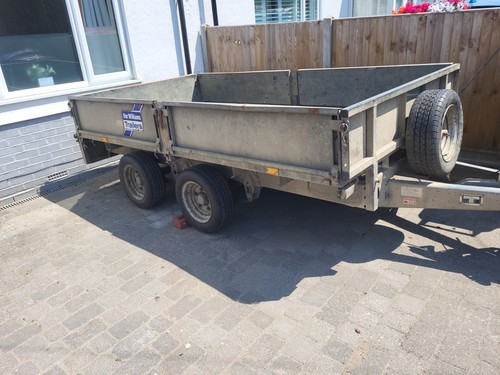 Twin axle drop side - axle, x