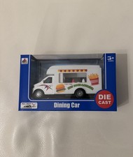 Diecast Burger fast food Van