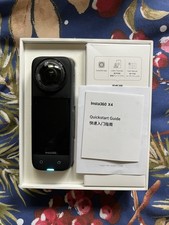 Insta360 X4 8K 360 Action Camera ~Selfie Stick, Battery, Dive Case Bundle. VGC 