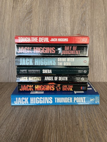 Jack higgins paperback book - jack,