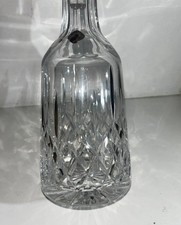 Waterford Classic Cut Crystal Alana Glass Decanter With Stopper