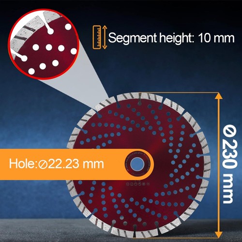 Diamond blade disc angle - disc,
