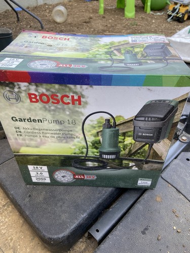 Bosch gardenpump 18v - bosch, 18
