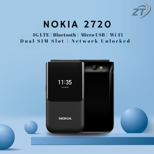 Nokia 2720 flip dual sim - nokia,