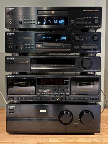 Sony range audiophile hifi - qs,