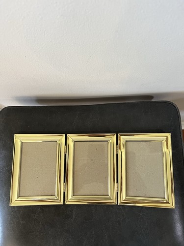 Vintage gold triple hinged - triple,