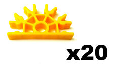 Job Lot : 20 K'NEX Pieces - KNEX Yellow 5-Way Connector - #90906
