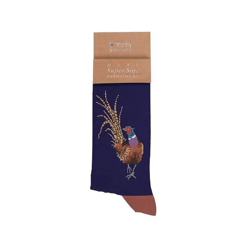 Bamboo socks pheasant - pheasant, super