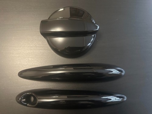 Gloss black fuel cap - fuel, handle