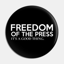 FREEDOM OF PRESS Black 20"