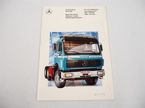 1988 mercedes benz - mercedes, truck