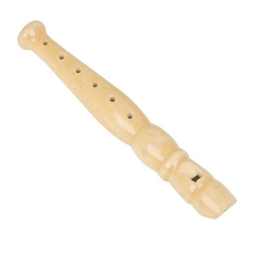 Small wooden recorder - small,