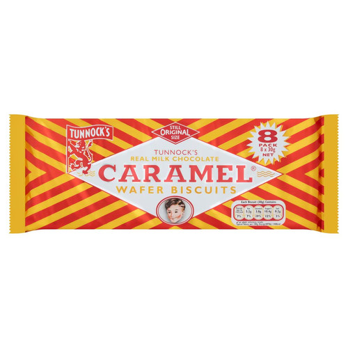 Milk chocolate caramel wafer - milk,