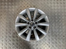 08-16 VW TIGUAN 5N 17 INCH 10 SPOKE 5 STUD ALLOY WHEEL 7JX17 (SCRATCHED).