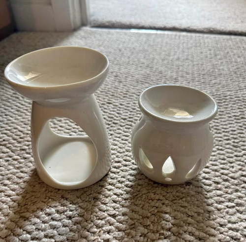Wax burners white - burners,