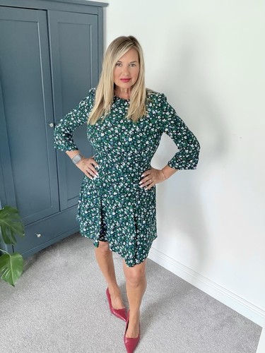 Whistles green floral - whistles,