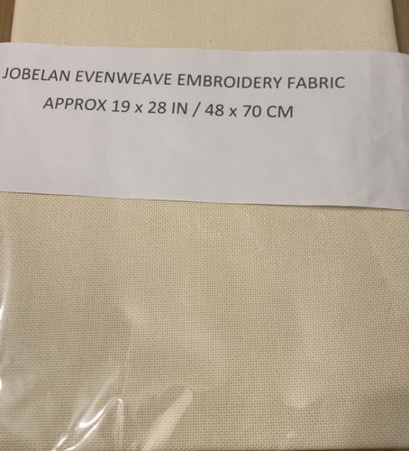 Cream jobelan evenweave - cream, 28