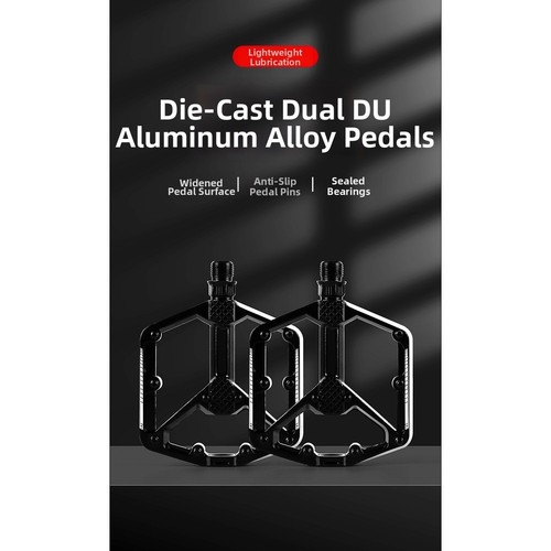Bike pedals aluminum alloy - aluminum,