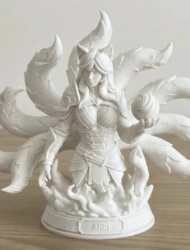 Ahri fantasy fox figurine - fantasy,