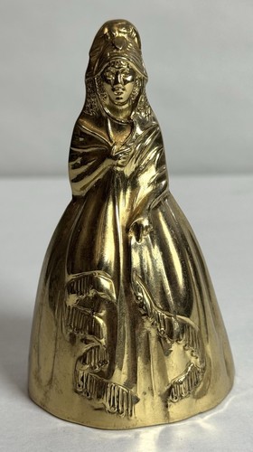 Brass bell victorian - victorian, woman