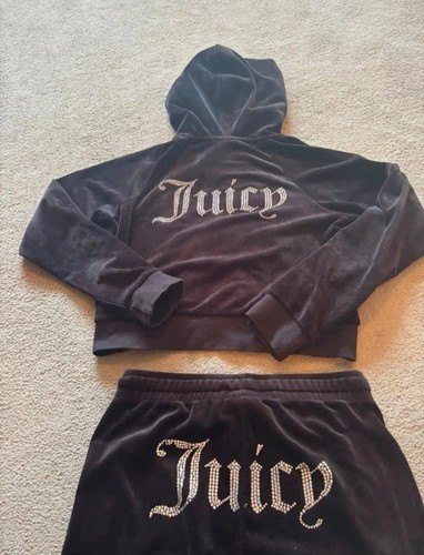 Juicy couture black velour - juicy,