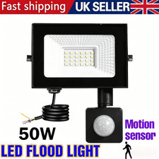 50W LED Floodlight PIR Motion