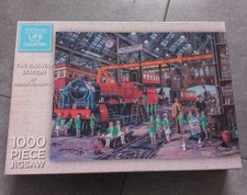 Railway Station trains jigsaw