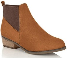 Ladies Womens Ankle Block