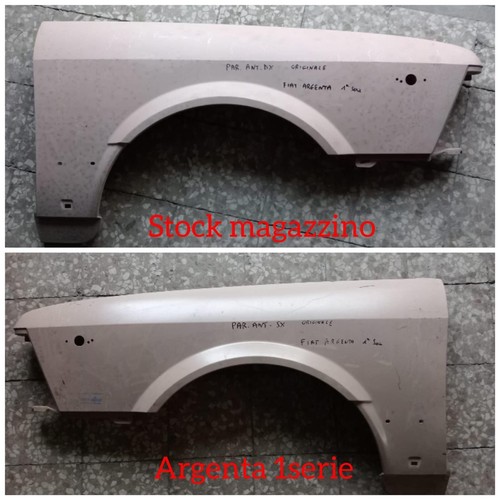 Pair front fenders - pair, fiat