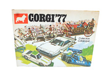 CORGI 1977  COLLECTORS CATALOGUE