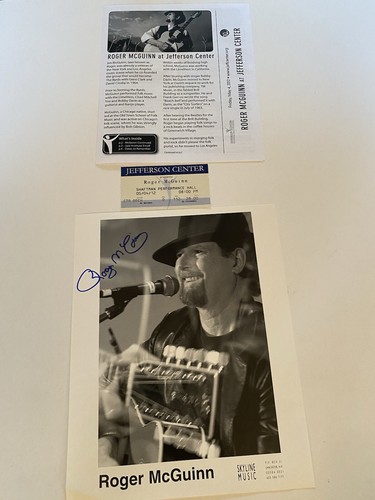 Autographed photo 8x10 - b&w,