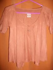 Taupe Viscose Shrug Size 10-12 