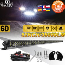 6D 52" 1500W LED Light Bar