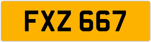 Fxz 667 3x3 - dateless, private