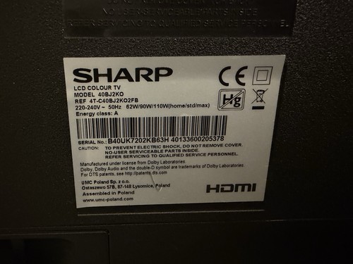 Sharp 4k ultra hd - sharp,