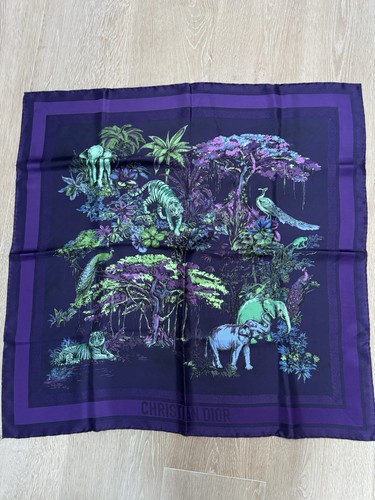 Dior silk scarf - scarf, multicoloured