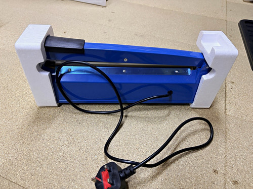 Blue electric heat sealer - electric, bag