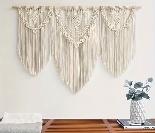 Extra large macrame - macrame, wall