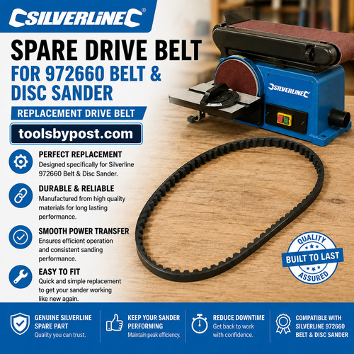 Silverline spare 972660 - belt, &