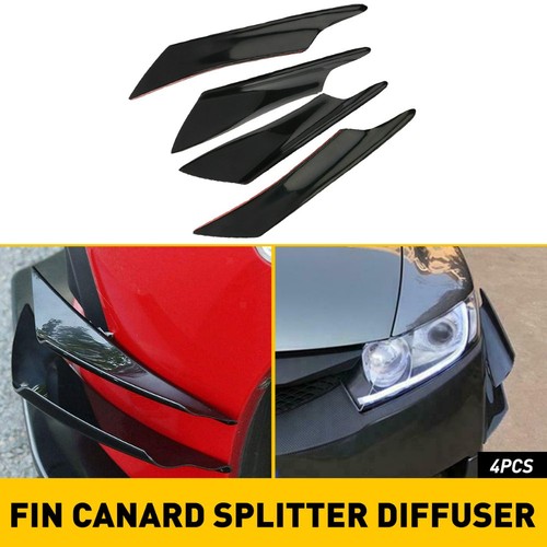 Fin canard diffuser glossy - diffuser,