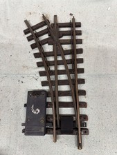 LGB R1  LH POINTS LEFT TURNOUT  G SCALE MANUAL SWITCH GARDEN RAILWAY BRASS TRACK