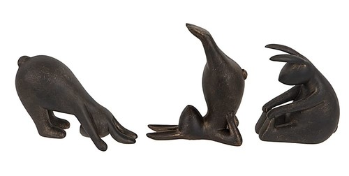 Set yoga bunnies - of, 3