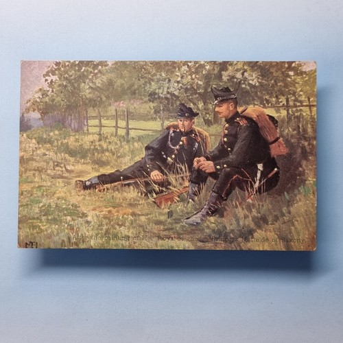 Ww1 patriotic postcard c1916 - ww1,