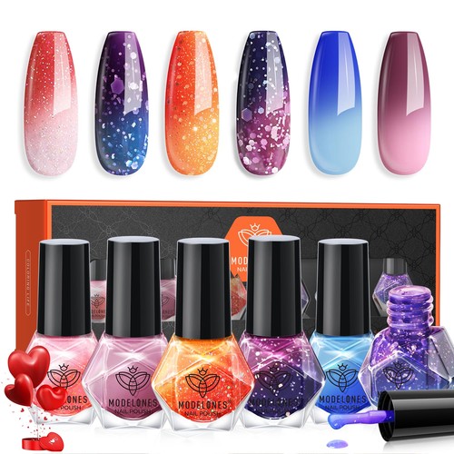 Modelones color changing nail - color,