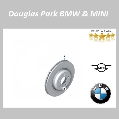 Bmw genuine front - brake, disc