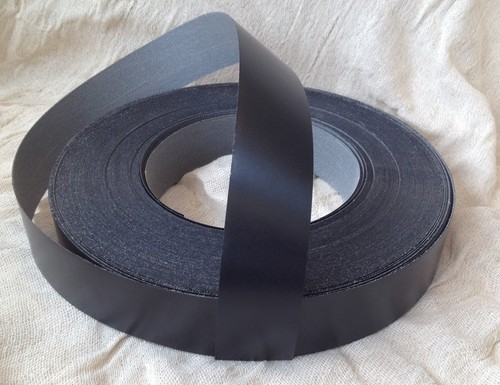 Black pre glued melamine - black, iron
