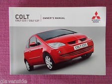 MITSUBISHI COLT 3 DOOR (2004 - 2008) OWNERS MANUAL - USER GUIDE - HANDBOOK 