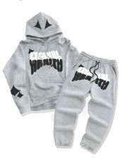 Grey designer tracksuit