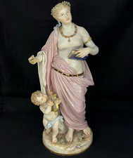 MEISSEN PORCELAIN "ALLEGORY OF
