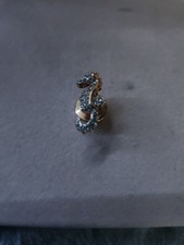 New Swarovski Crystal Seahorse Brooch, Tie Tack Pin, Tie Clip